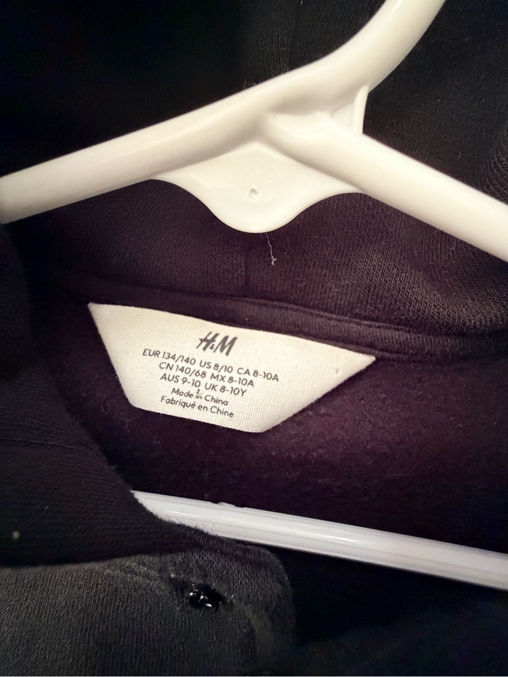 H&M Boys Printed Sweatshirt Baseball Jacket - Picture 6 of 8